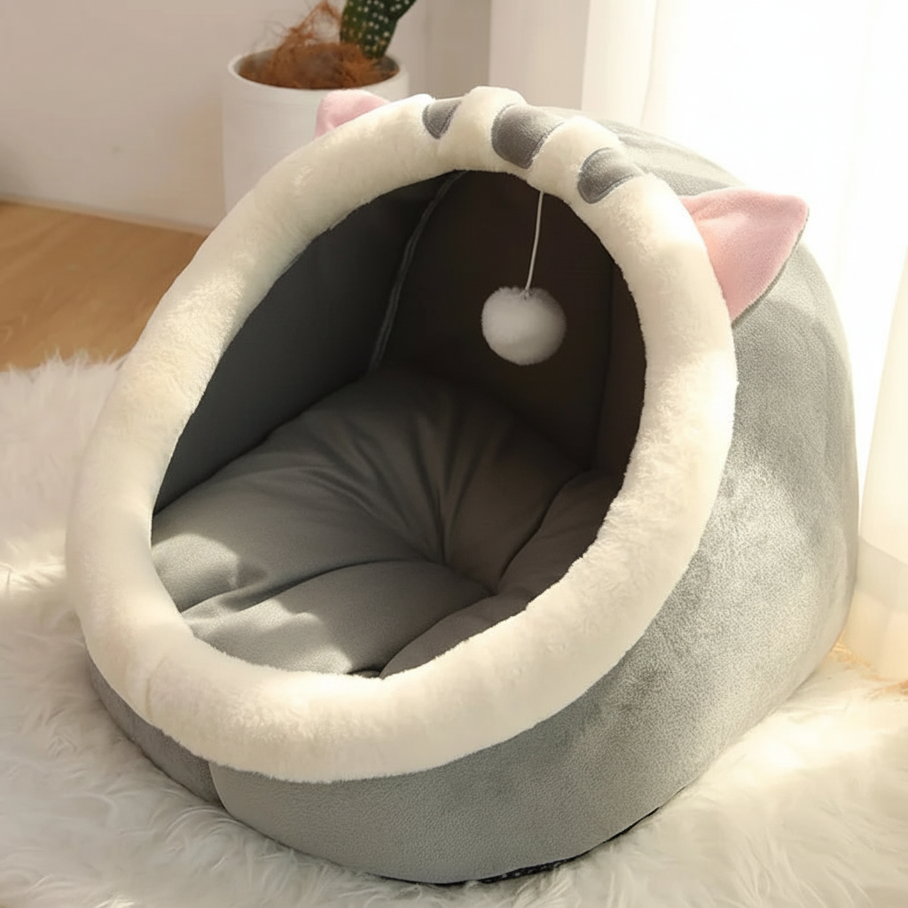 Niche pour chat - vue de face